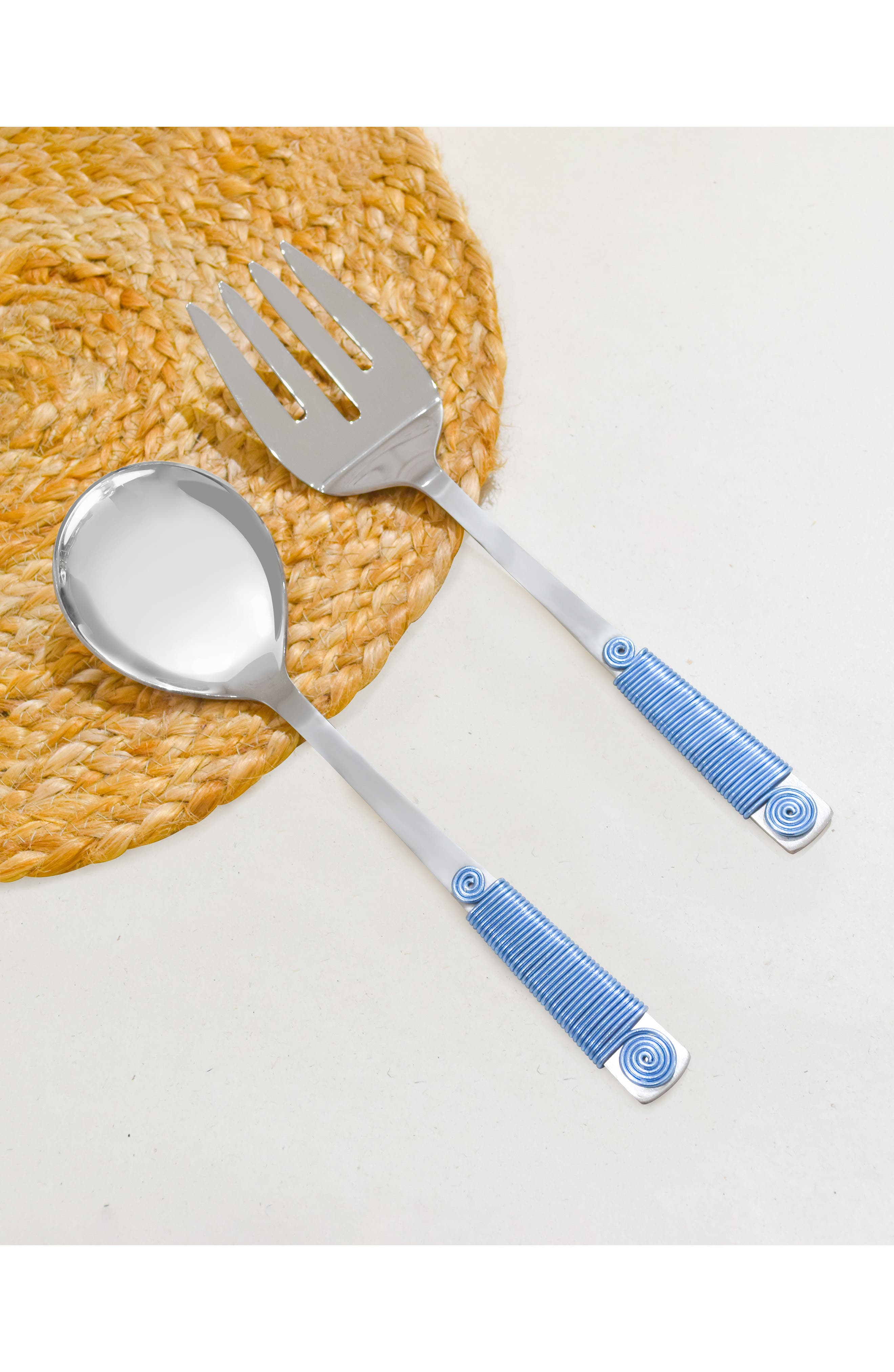 Tiramisu Stainless Steel Salad Servers