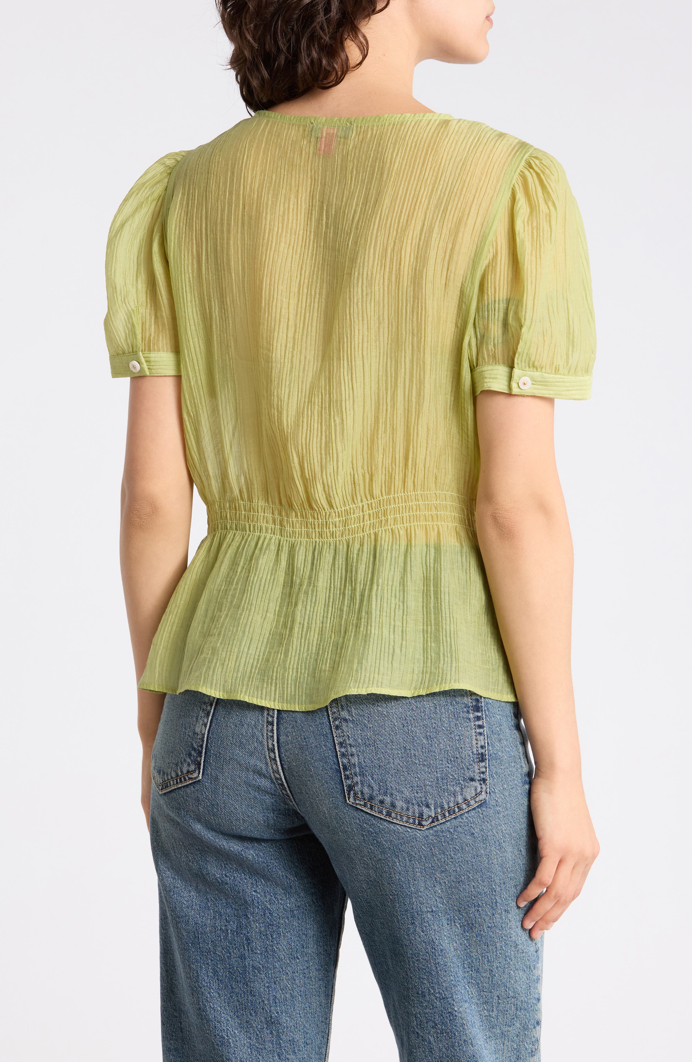 Vince Camuto V-Neck Short Sleeve Top