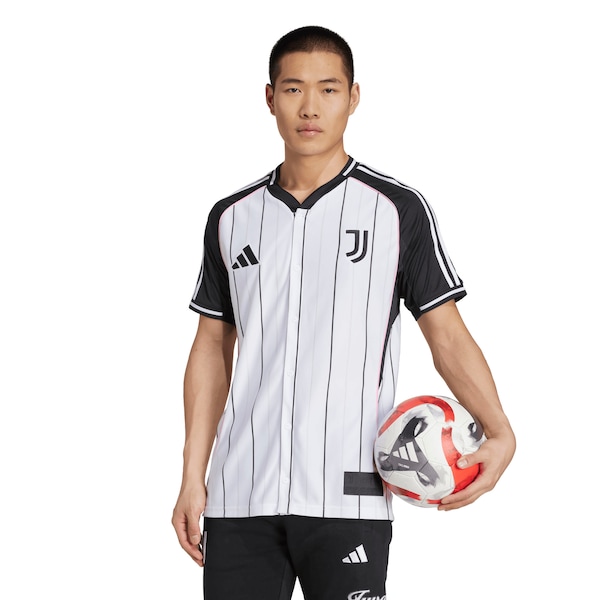 Juventus adidas US Pack Full-Button Baseball Jersey - White
