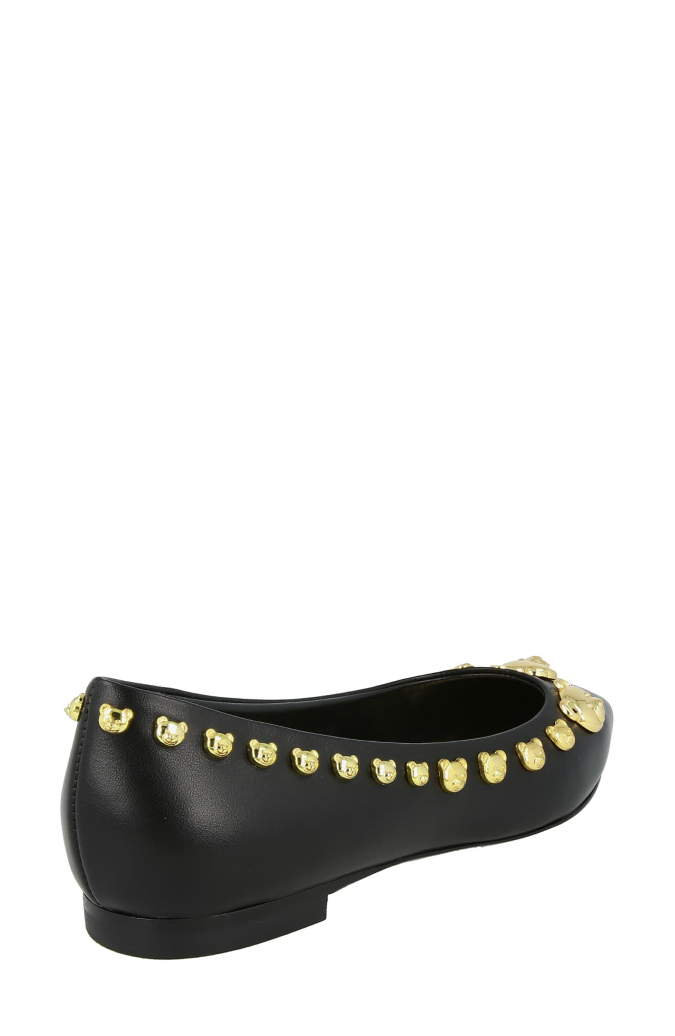 Moschino Teddy Bear Studded Flat