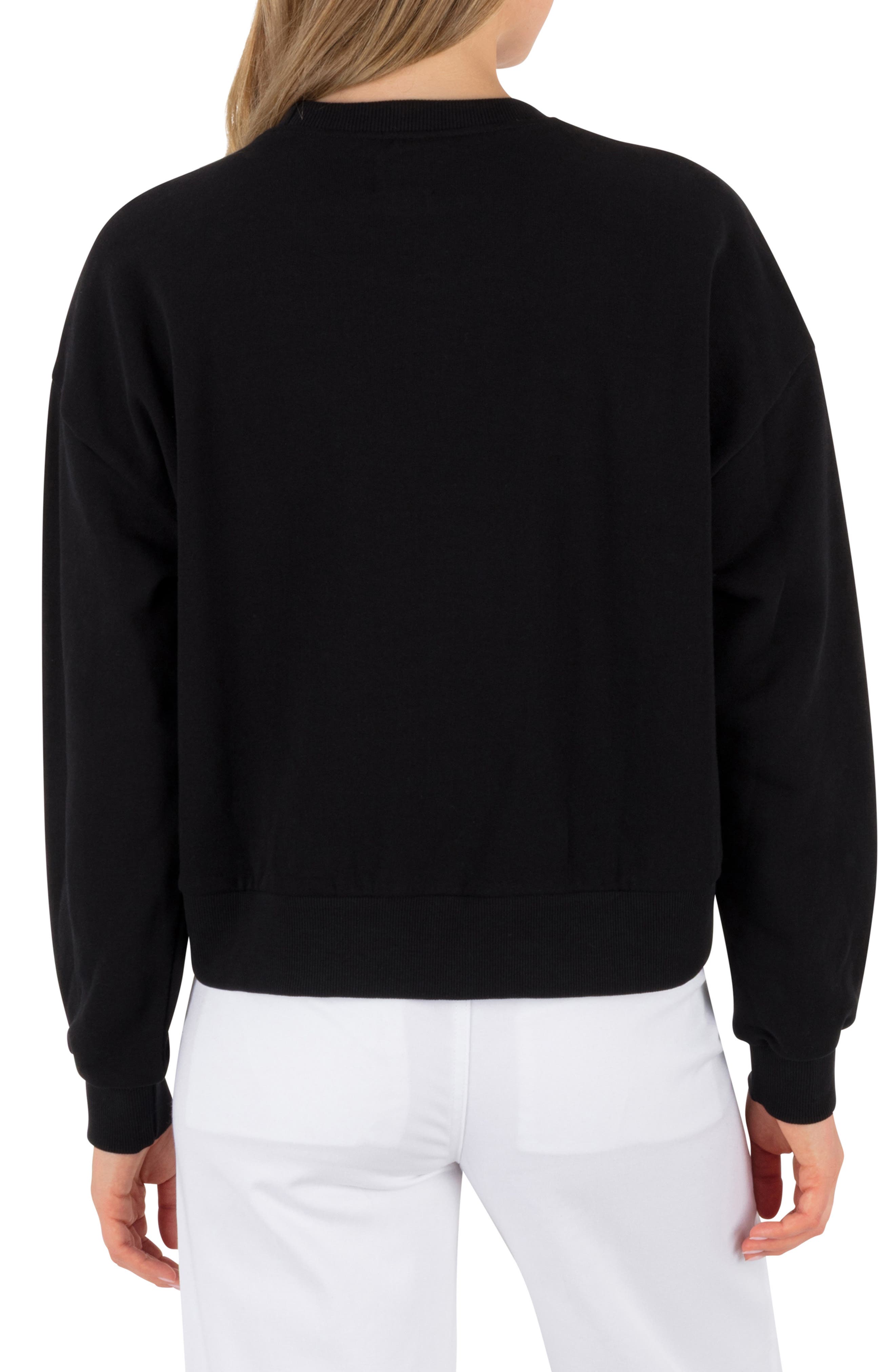 Hurley Worthy Boxy Cotton French Terry Graphic T-Shirt
