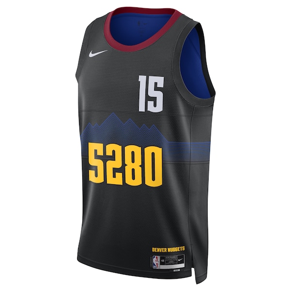 Nikola Jokic Denver Nuggets Nike Unisex 2023/24 Swingman Jersey - Black - City Edition