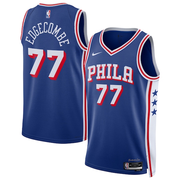 VJ Edgecombe Philadelphia 76ers Nike Unisex Swingman Jersey - Icon Edition - Royal