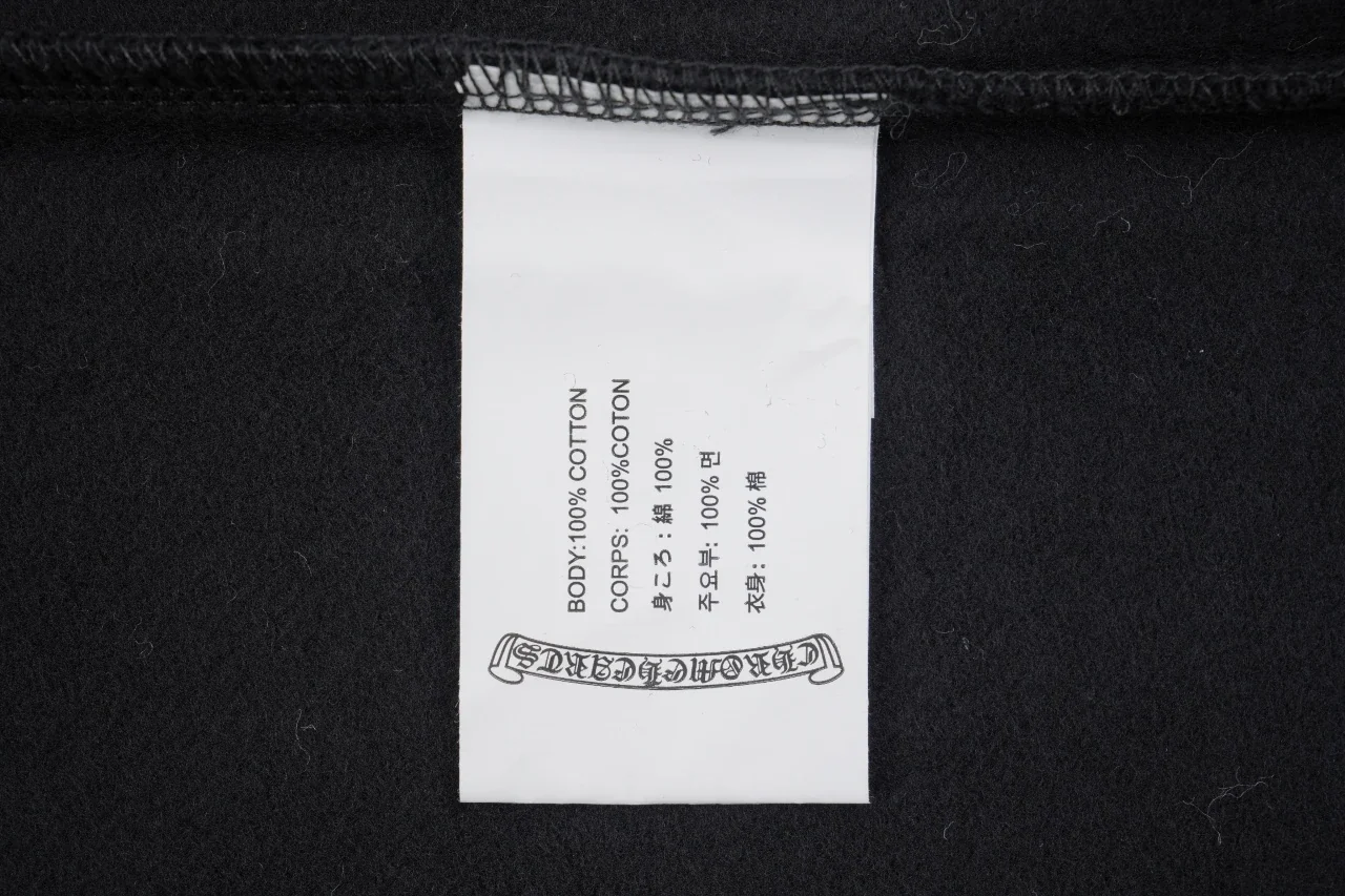 Chrome Hearts Black Cross Leather Patch Hooded Jacket product photo from LabelPicks