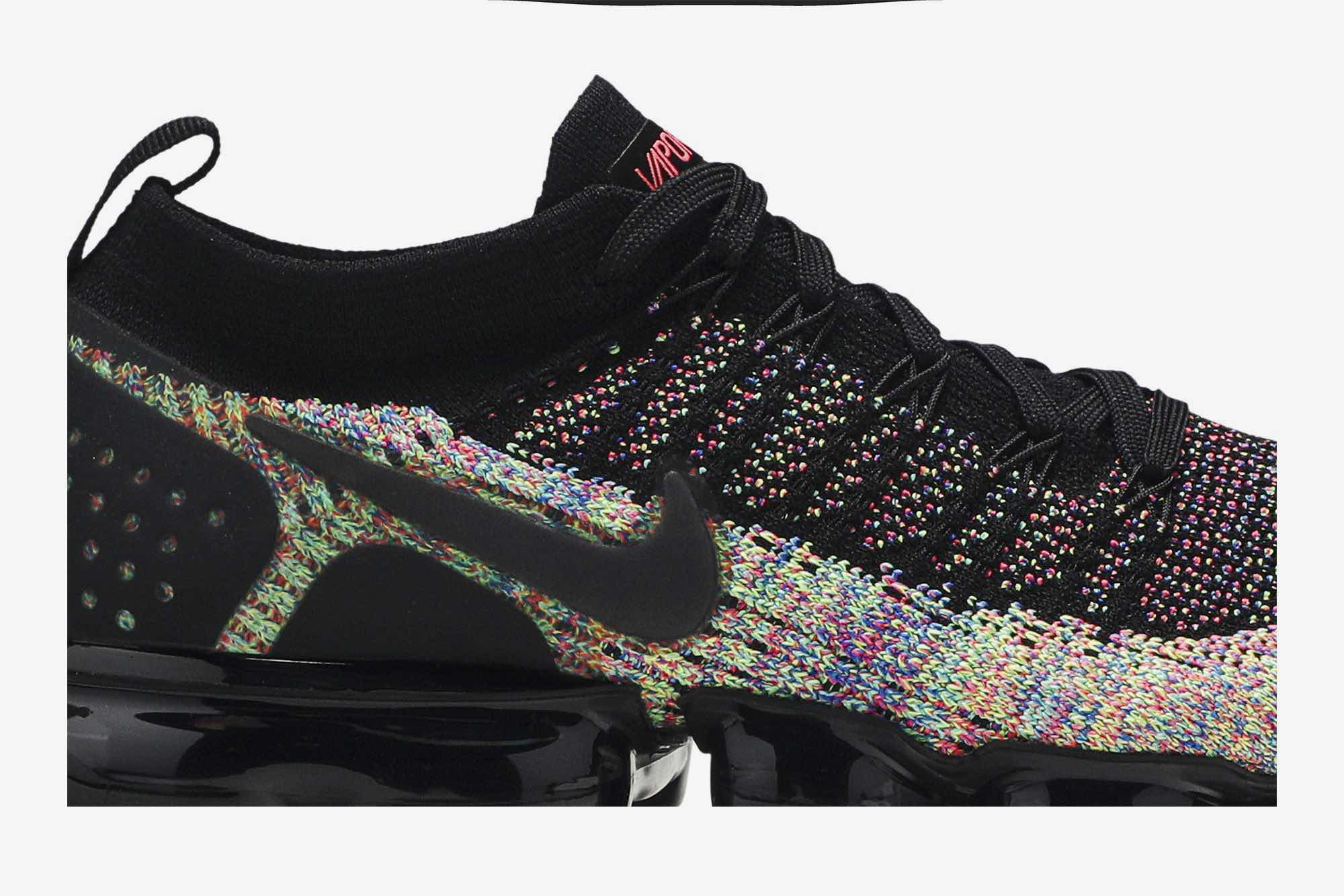 Air VaporMax Flyknit 2 ‘Black Multi-Color’ 942842-017