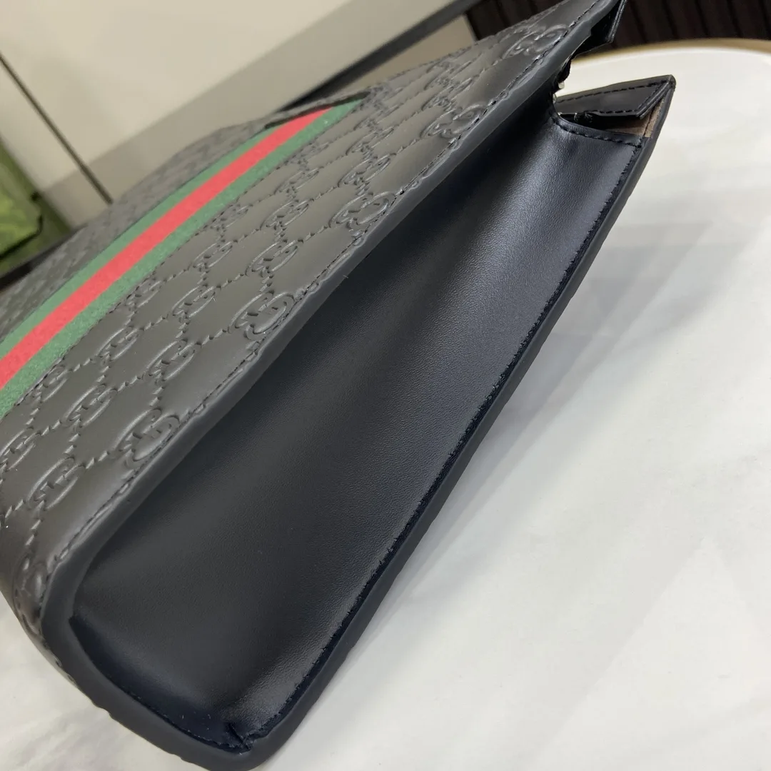 Gucci Ophidia Black GG Supreme Canvas Clutch product photo from LabelPicks