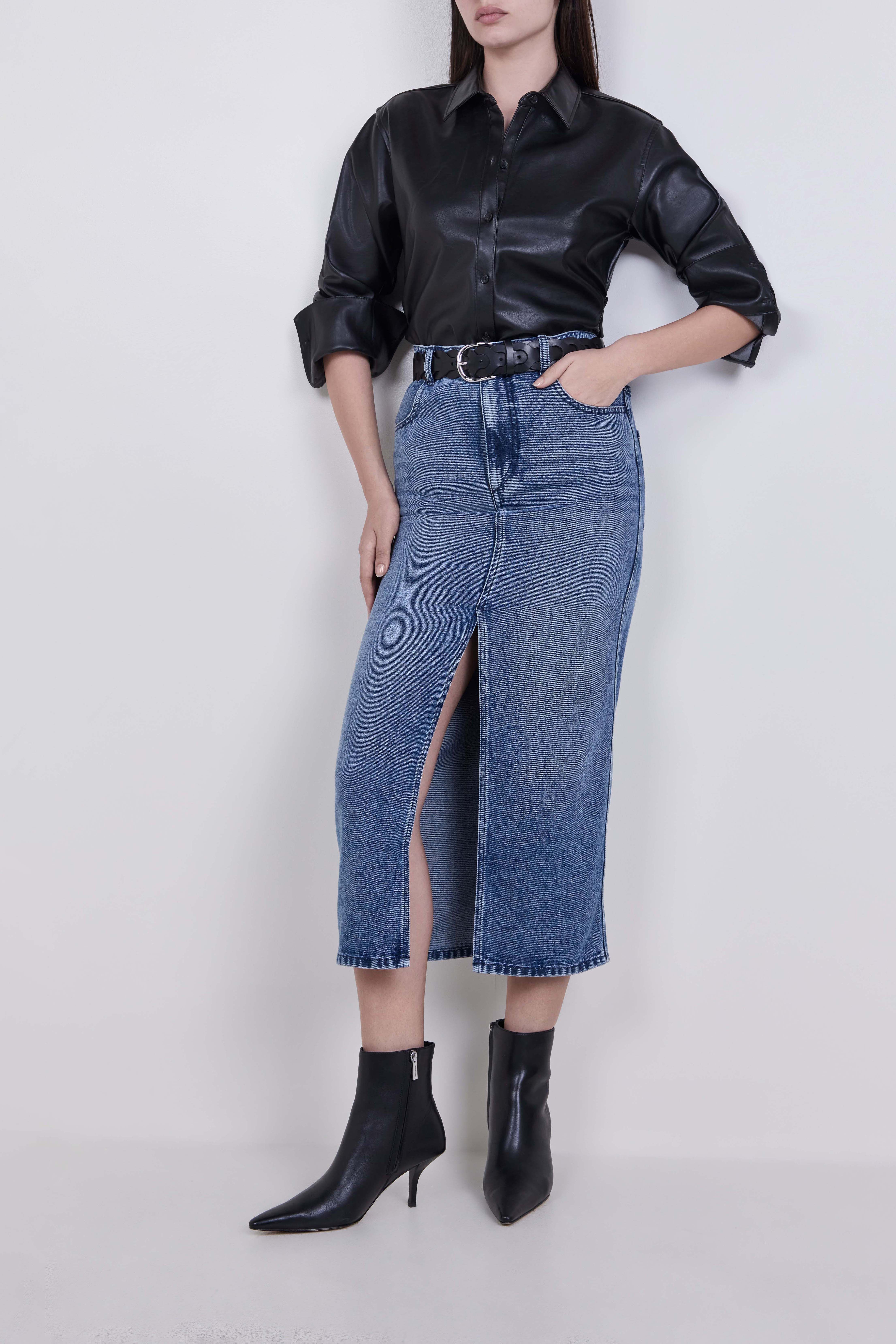 ISABEL MARANT חצאית ג'ינס מידי