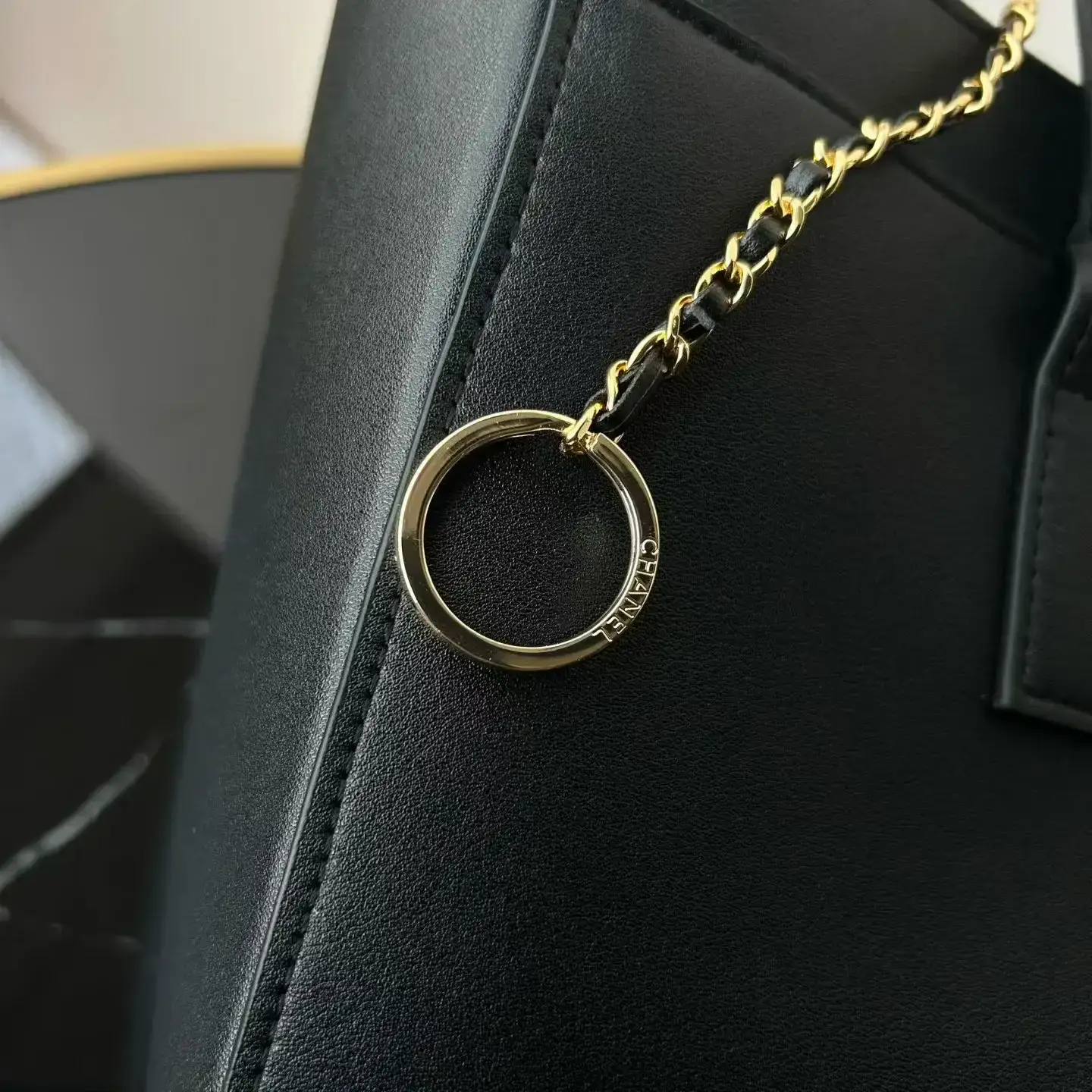 Chanel Black Calfskin Tote Bag product photo from LabelPicks