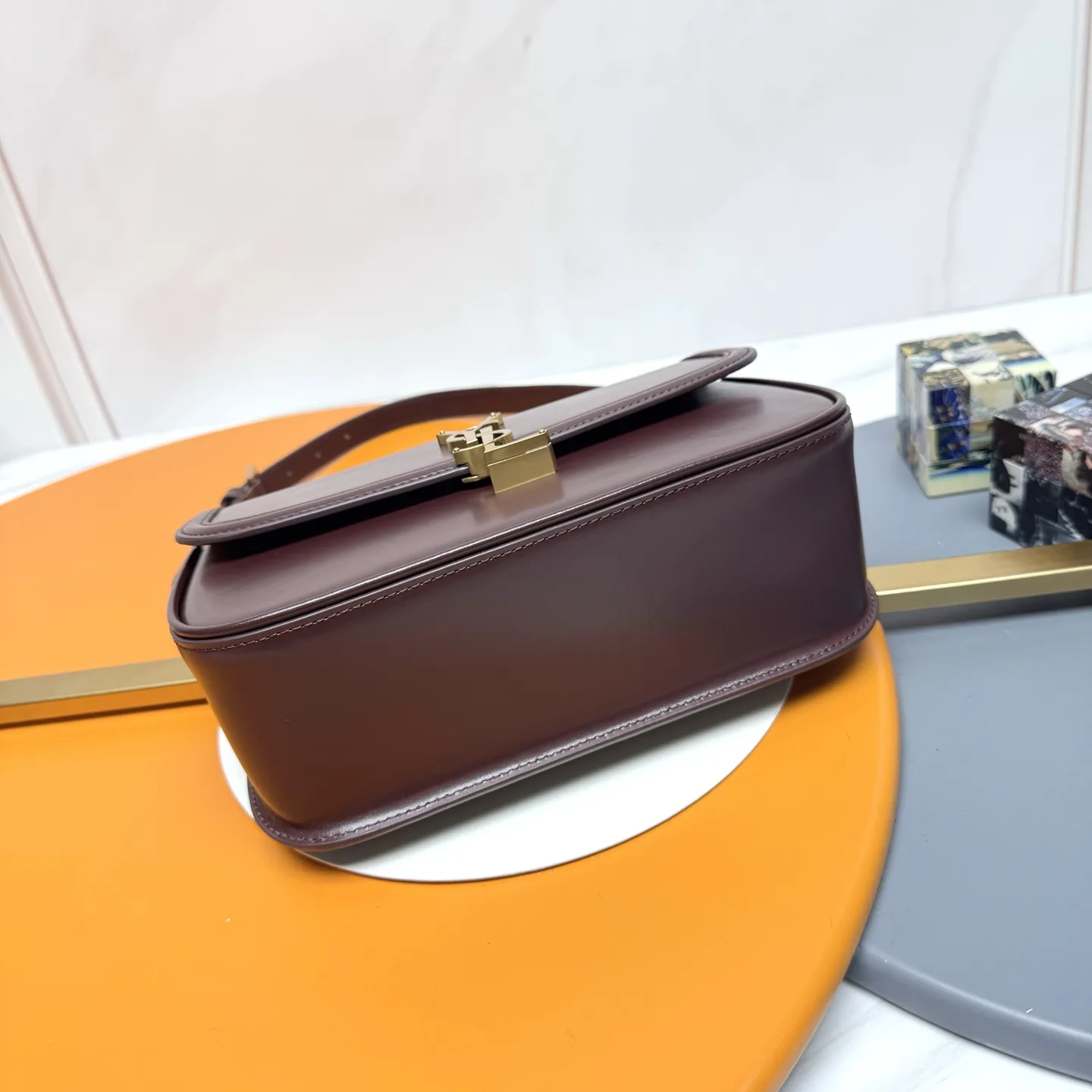 Saint Laurent Black Solferino Calfskin Shoulder Bag product photo from LabelPicks