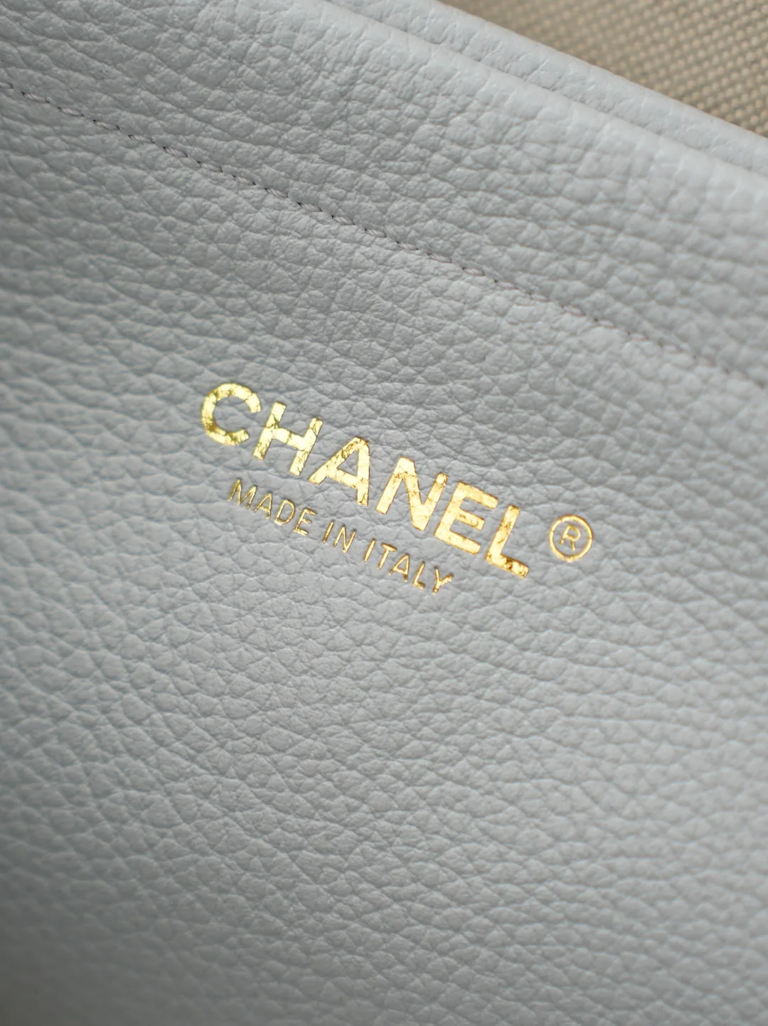 Chanel Brown Grained Leather Tote Bag product photo from LabelPicks