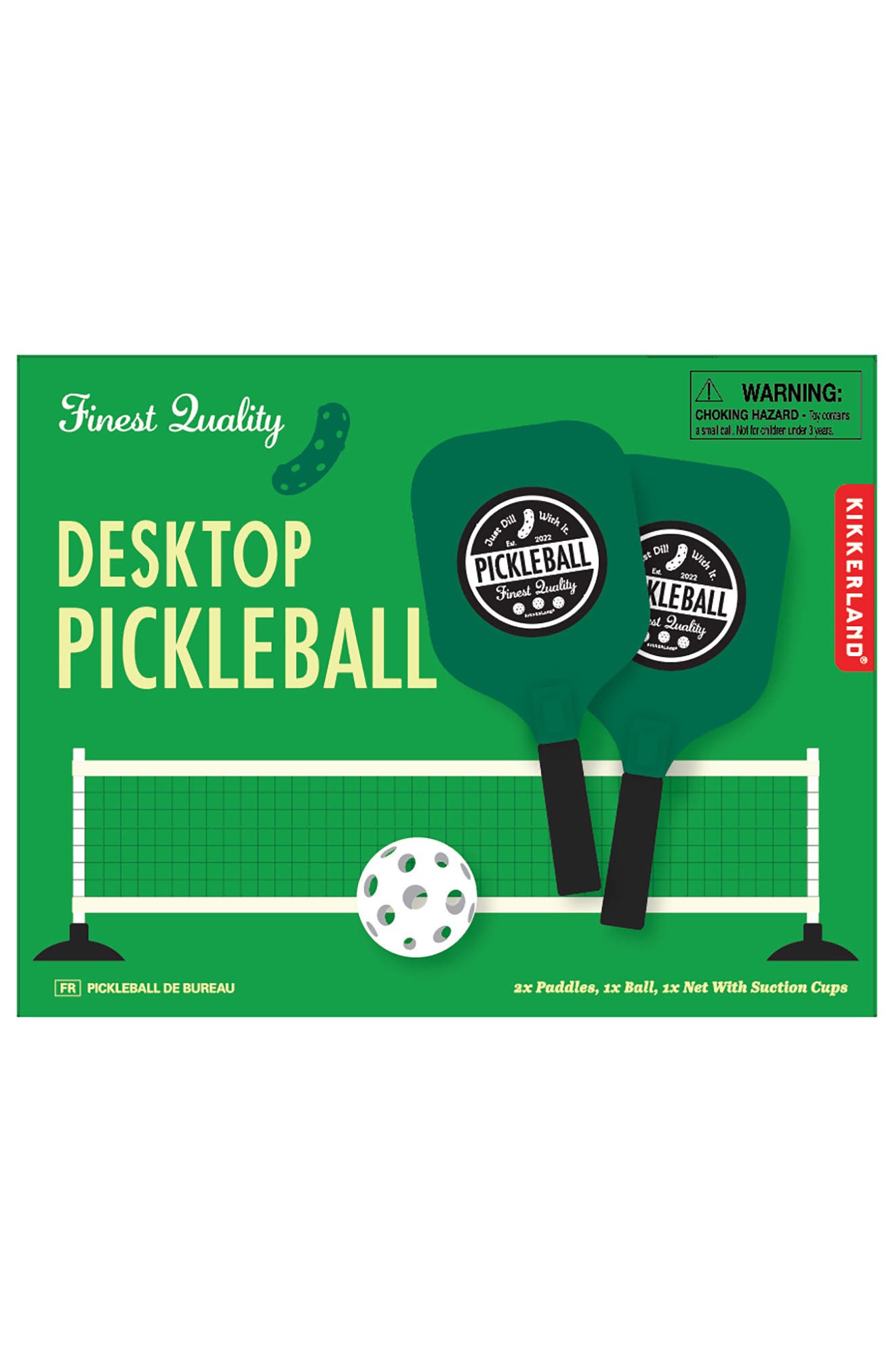 Kikkerland Design Desktop Pickleball Set