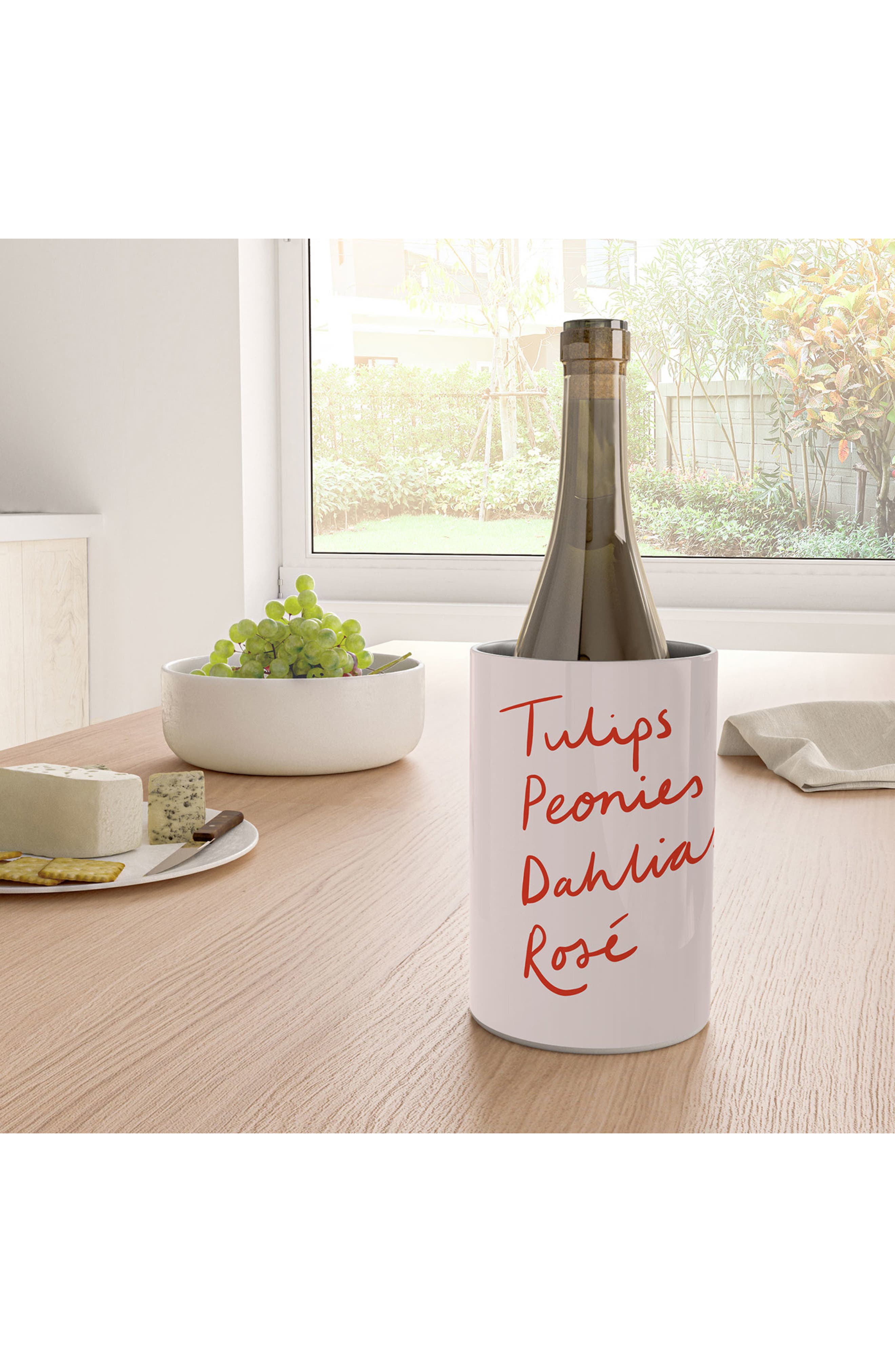 Deny Designs Flowers & Wine Variety Wine Chiller