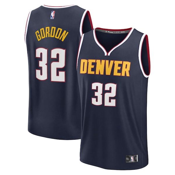 Aaron Gordon Denver Nuggets  Fast Break Replica Player Jersey - Icon Edition - Navy