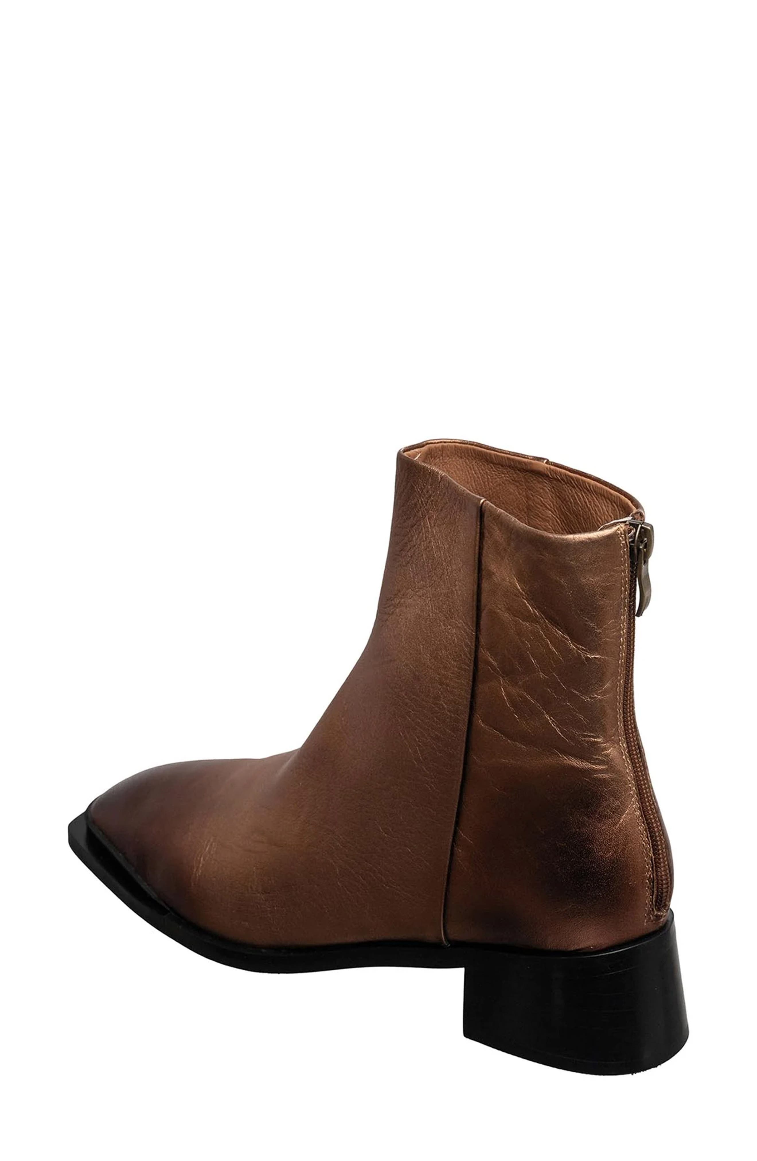 ANTELOPE Haisley Metallic Ankle Bootie
