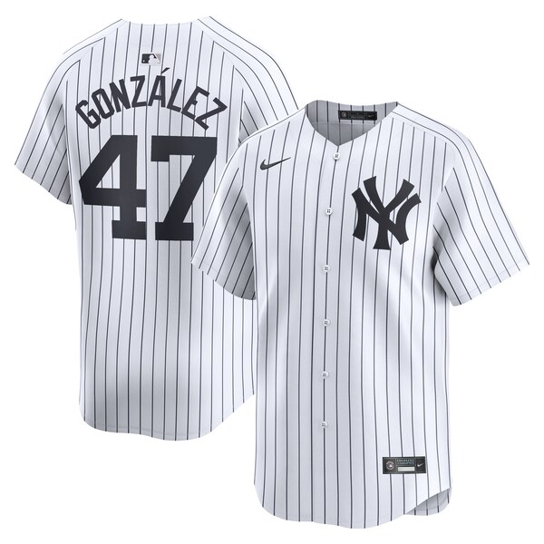 Victor González New York Yankees Nike Home Limited Player Jersey – White