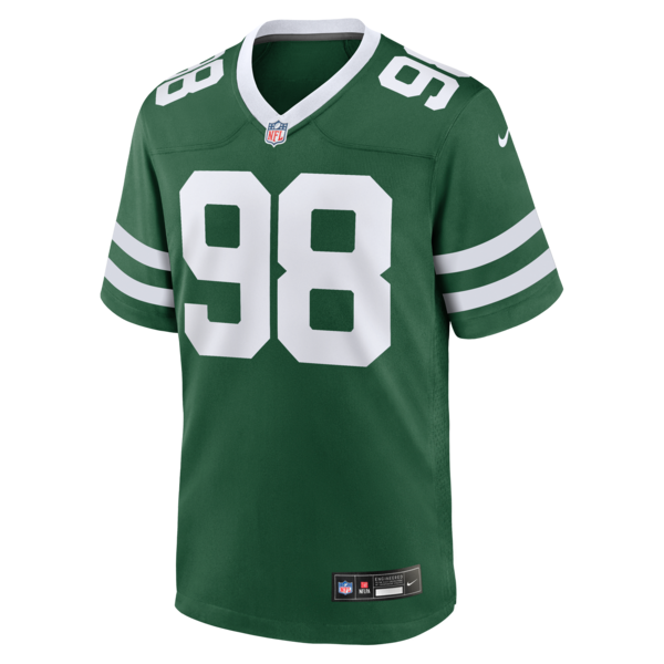 Mazi Smith New York Jets Nike Team  Game Jersey - Legacy Green