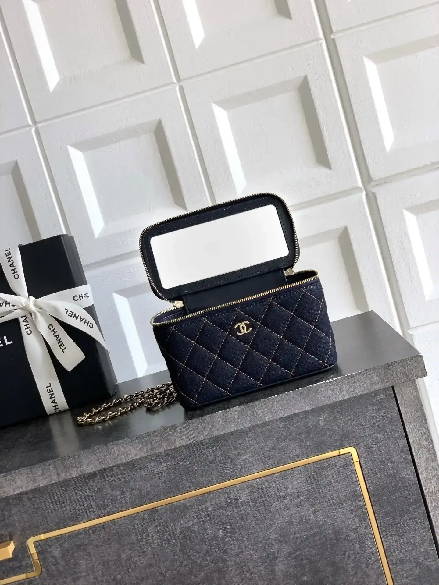 Chanel Denim Top Handle Bag product photo from LabelPicks