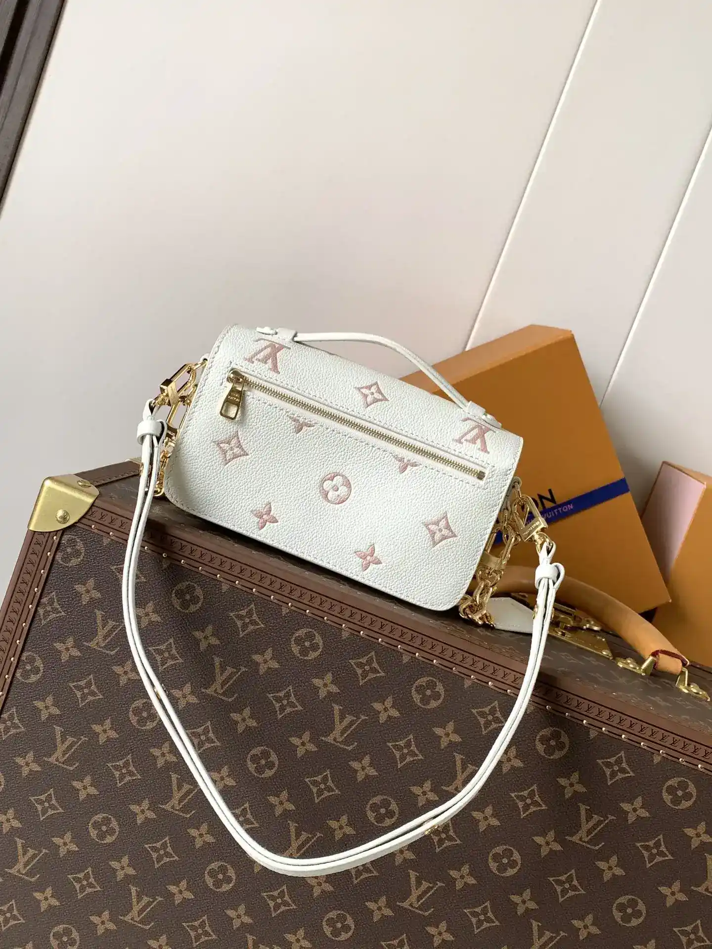 Louis Vuitton Black Pochette Calfskin Top Handle Bag product photo from LabelPicks