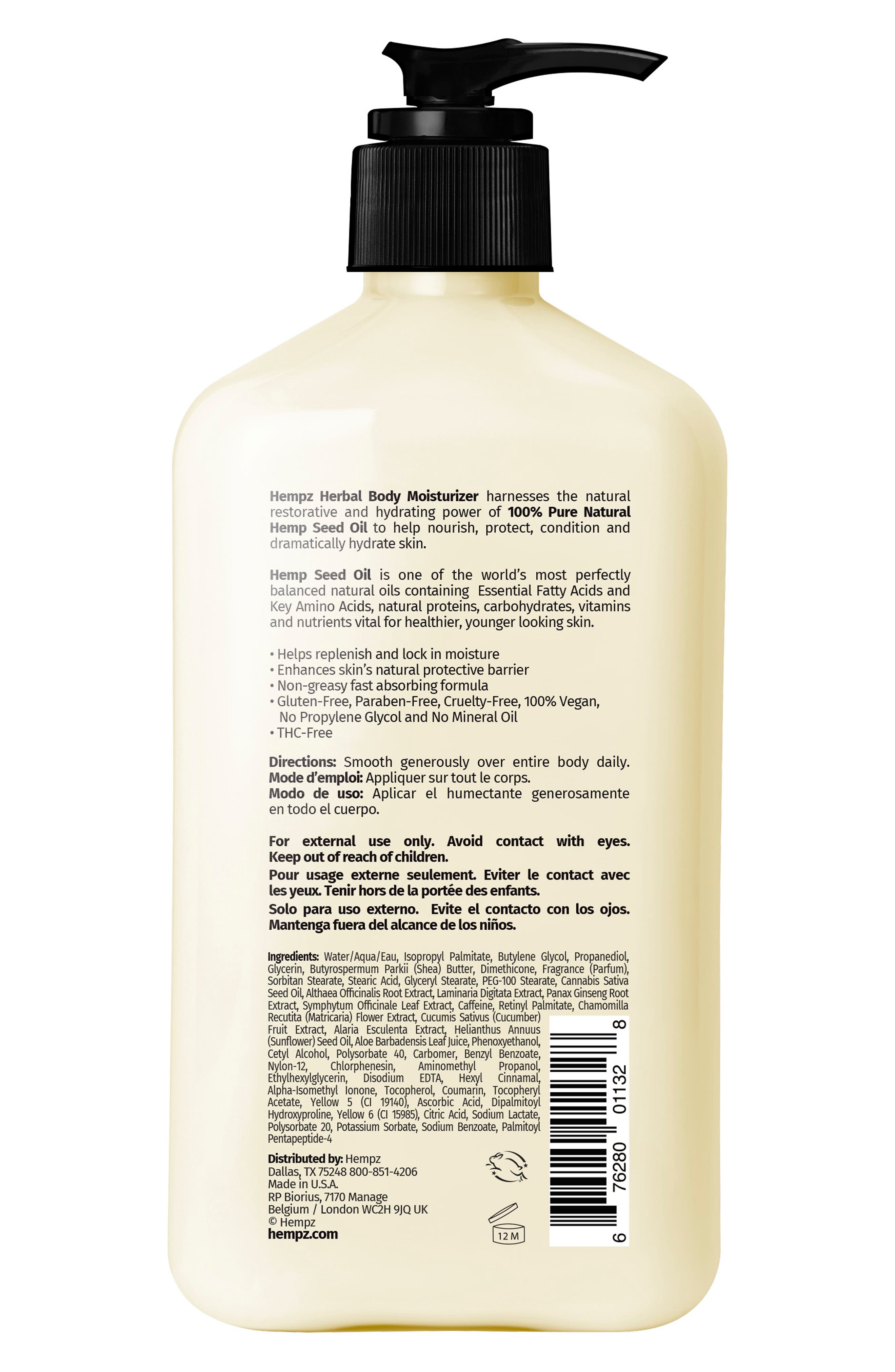 HEMPZ Age Defying Herbal Body Moisturizer