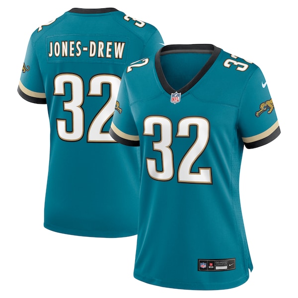 Maurice Jones-Drew Jacksonville Jaguars Nike Women's Prowler Throwback Retired Player Game Jersey - Teal