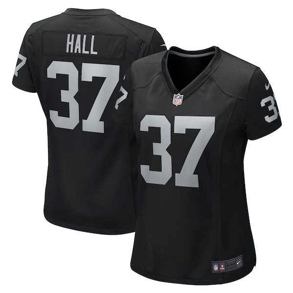Tyler Hall Las Vegas Raiders Nike Women's Team Game Jersey -  Black