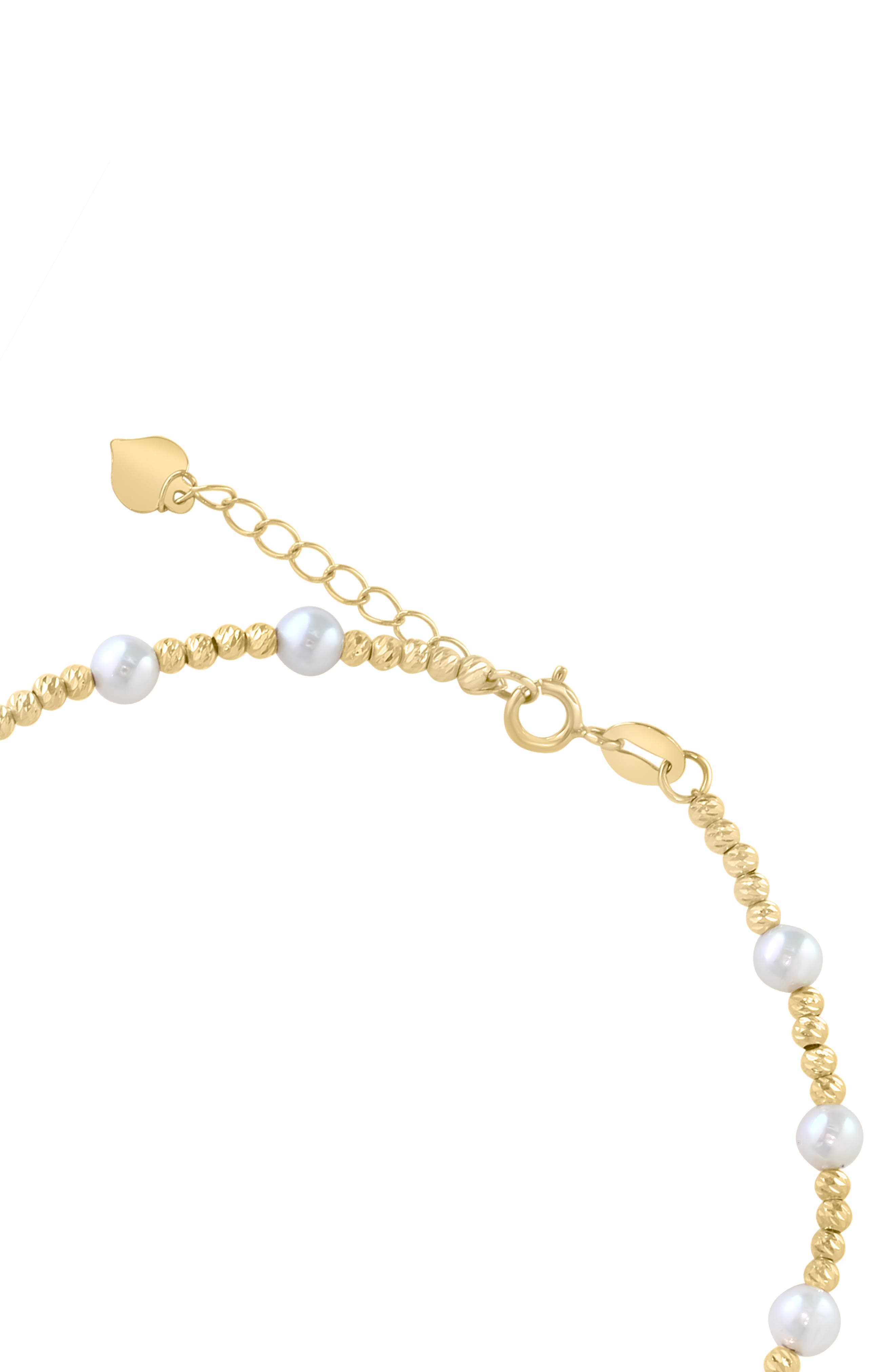 EFFY Freshwater Pearl Beaded Chain Bracelet
