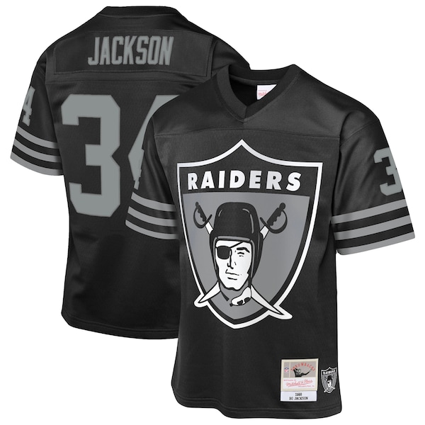 Bo Jackson Las Vegas Raiders 1988 Throwback Fashion Jersey - Black