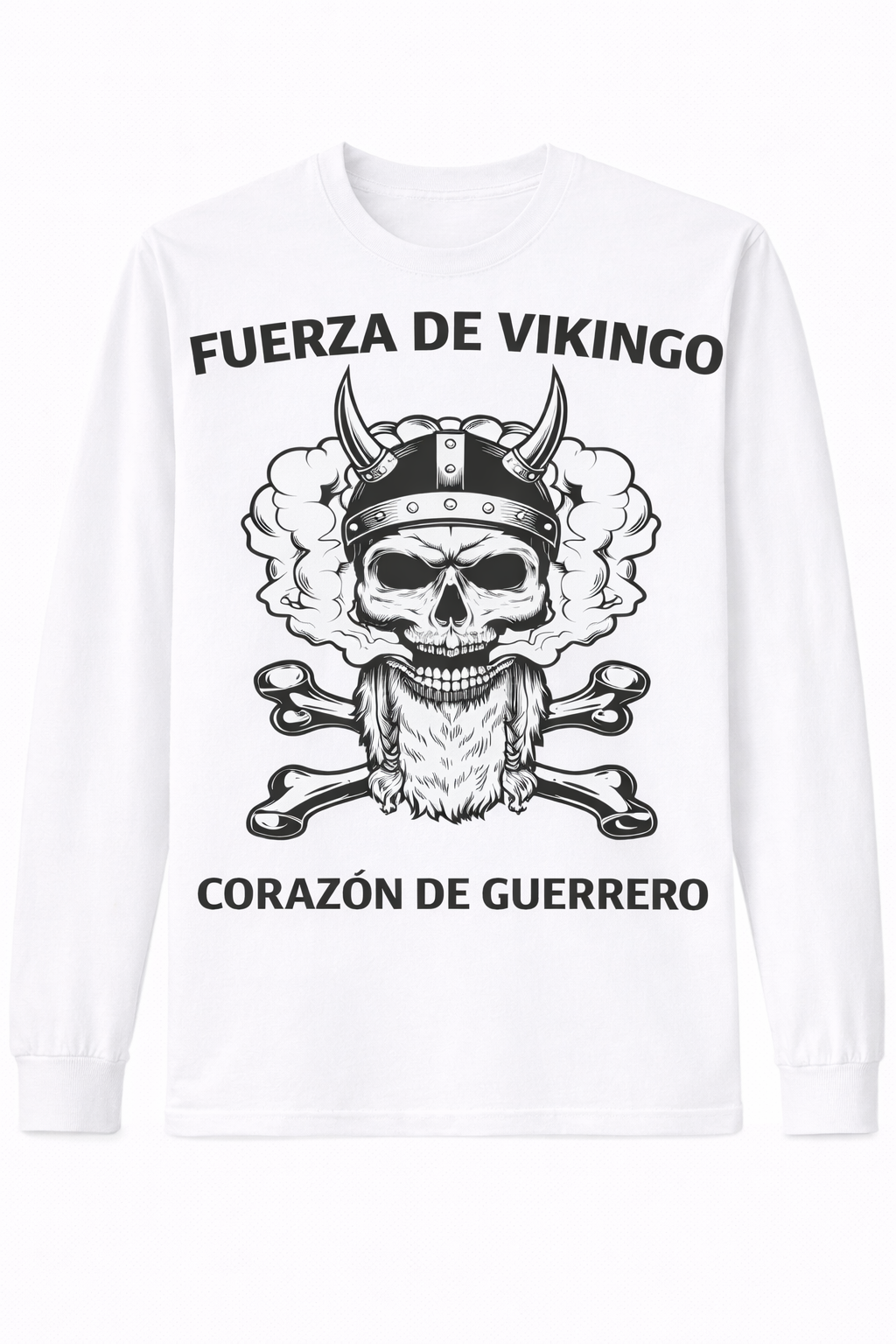 Remera “Fuerza de Vikingo” – Calle y Calavera