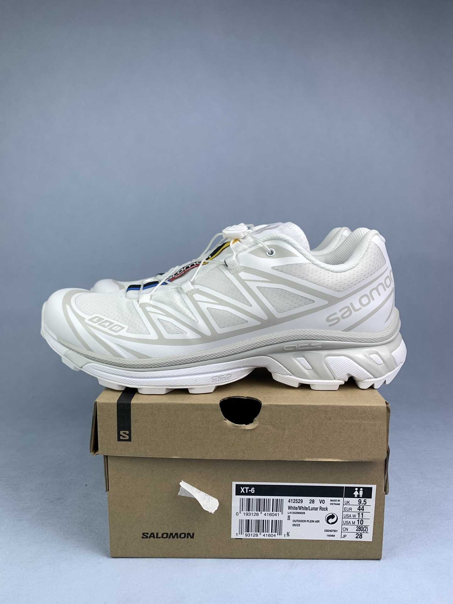 Salomon XT-6 “White Lunar Rock” Shoes