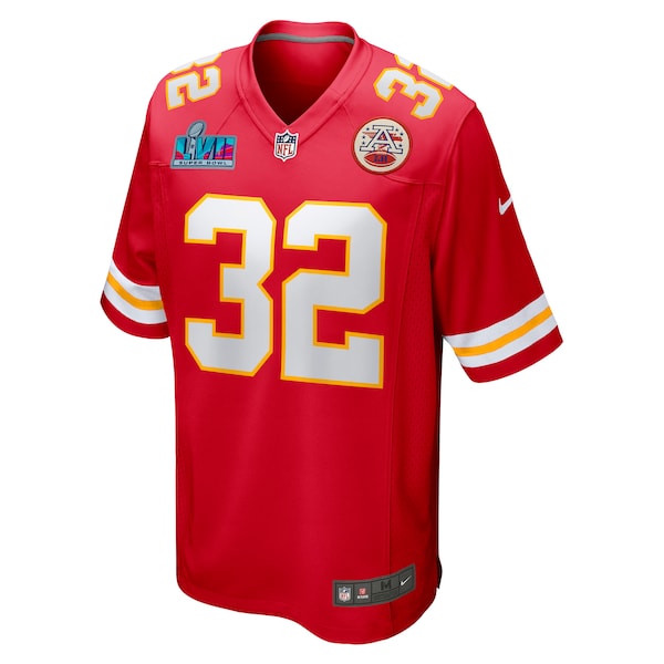 Nick Bolton Kansas City Chiefs Nike Super Bowl LVII Patch Game Jersey - Red