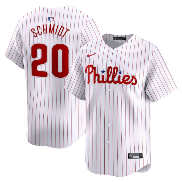 Mike Schmidt Philadelphia Phillies Nike Home Limited Player Jersey - White