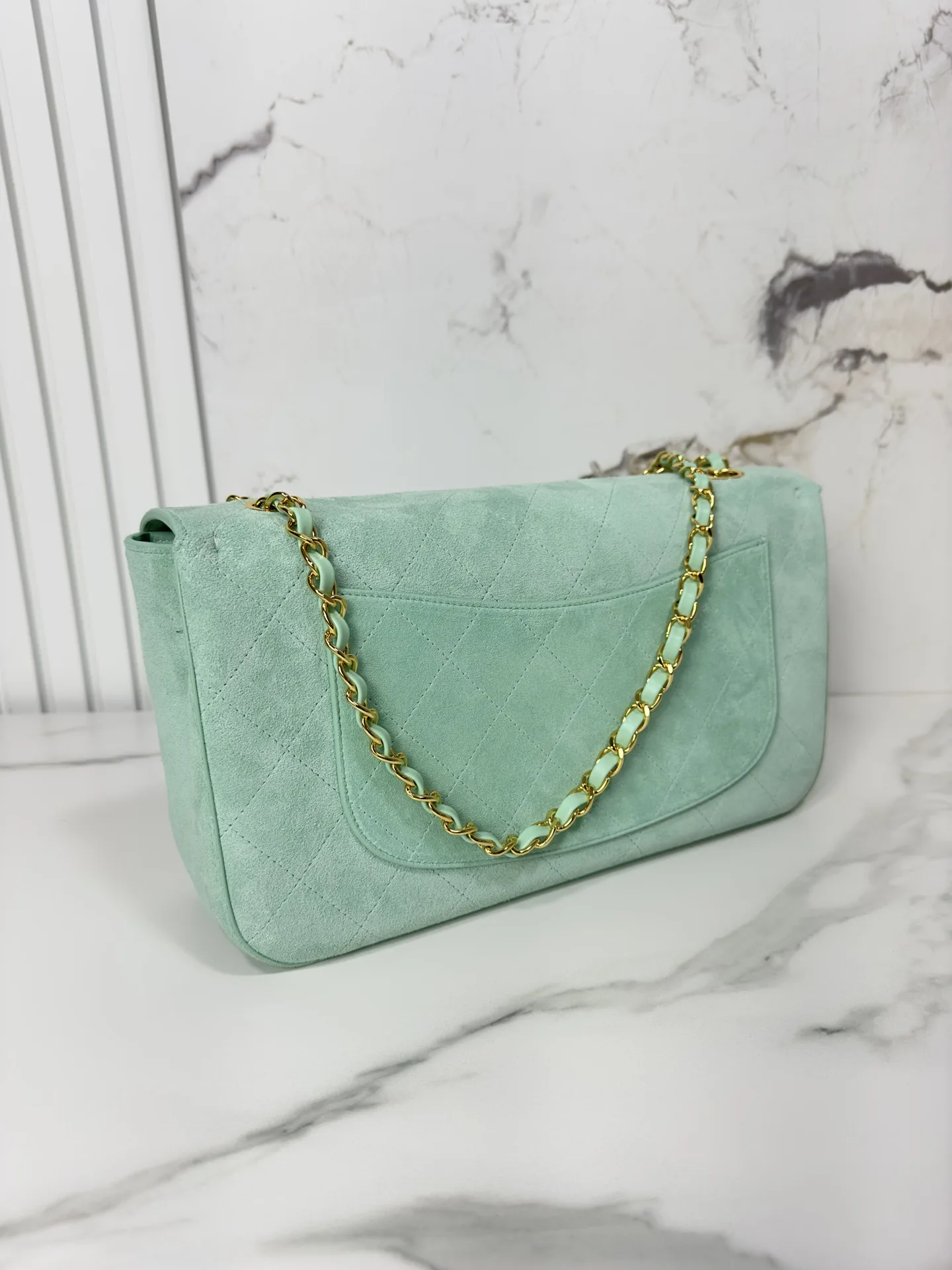 Chanel Classic Flap Suede Leather Shoulder Bag product photo from LabelPicks