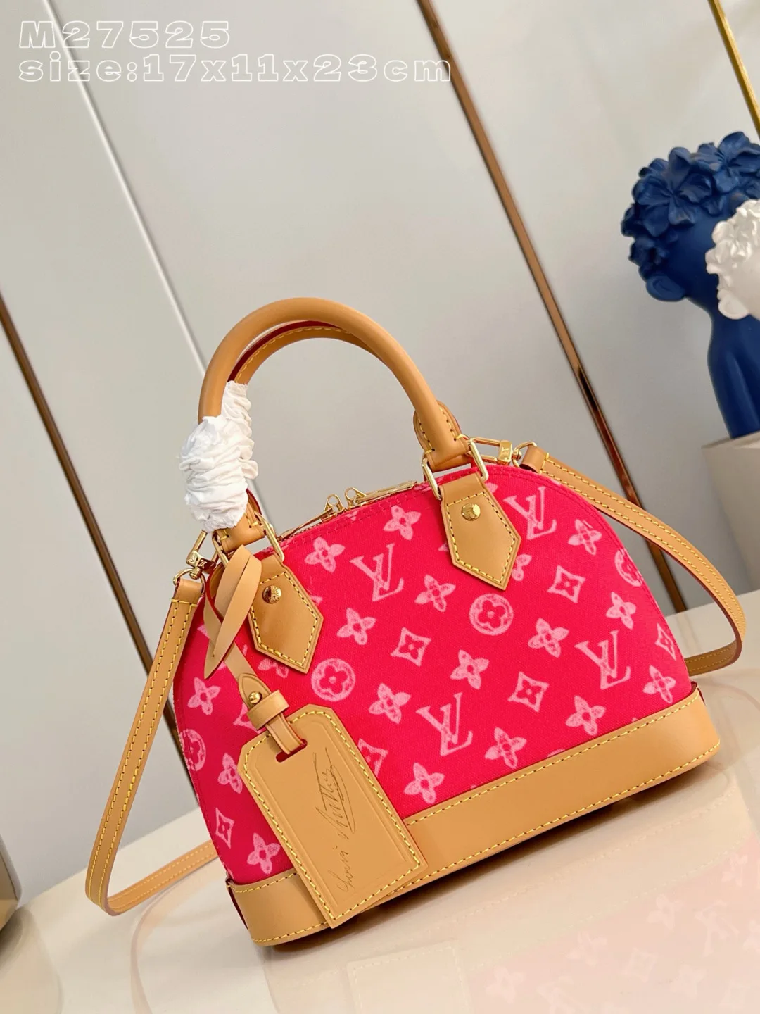 Louis Vuitton Alma Canvas and Leather Top Handle Bag product photo from LabelPicks
