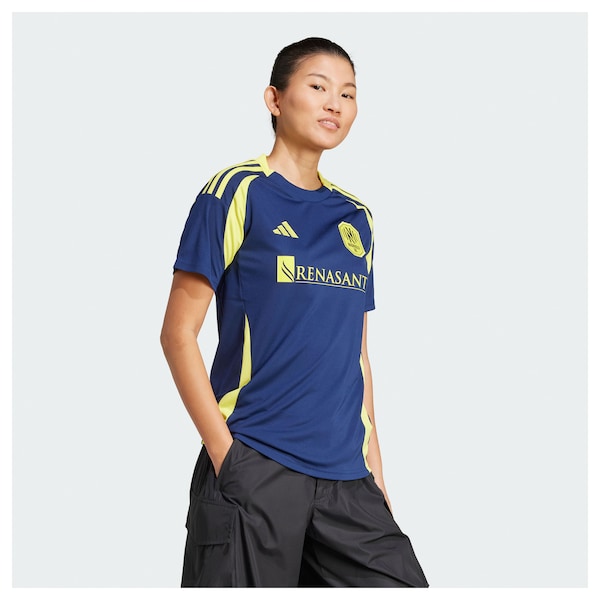 Nashville SC adidas Women's 2025 The Heart of Nashville Kit Replica Jersey - Navy
