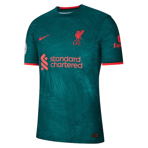 Mohamed Salah Liverpool Nike 2022/23 Third Authentic Player Jersey - Teal