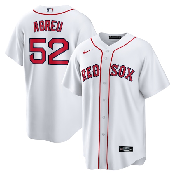 Wilyer Abreu Boston Red Sox Nike Home Replica Jersey - White