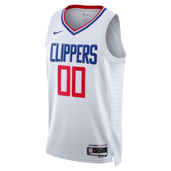 LA Clippers Nike Unisex Swingman Custom Jersey White - Association Edition