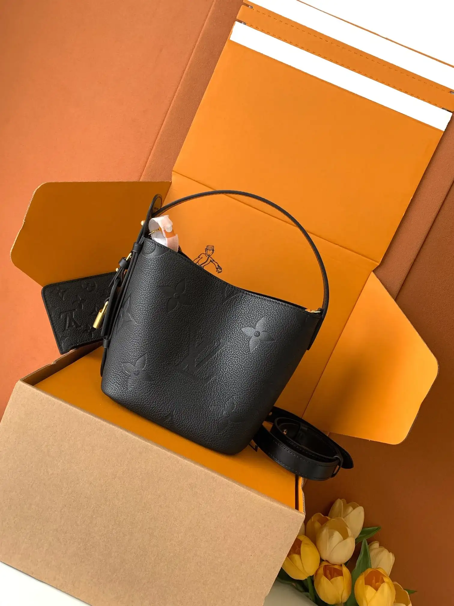 Louis Vuitton Black Calfskin Shoulder Bag product photo from LabelPicks
