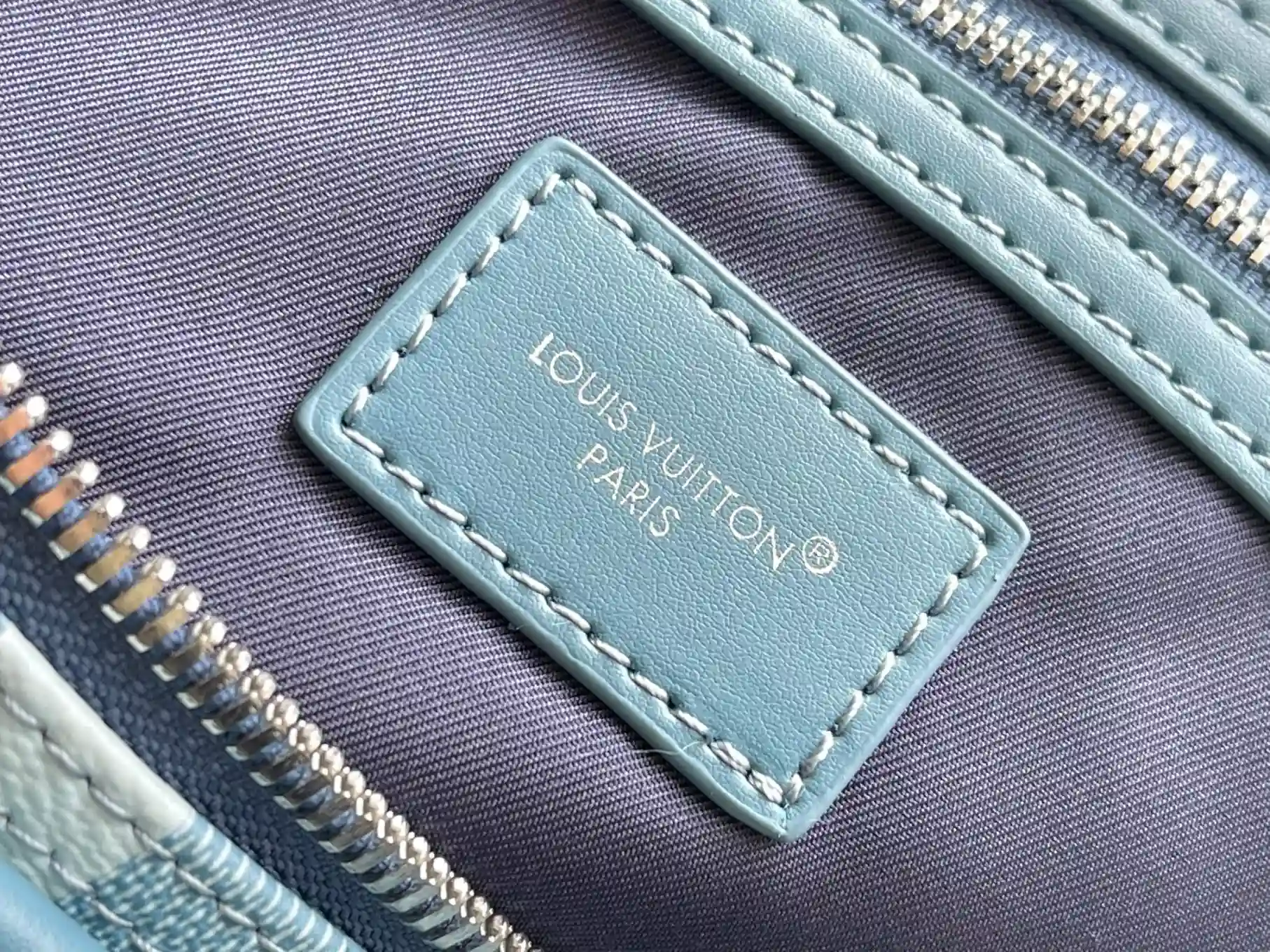 Louis Vuitton Blue Keepall Damier Canvas Tote Bag product photo from LabelPicks
