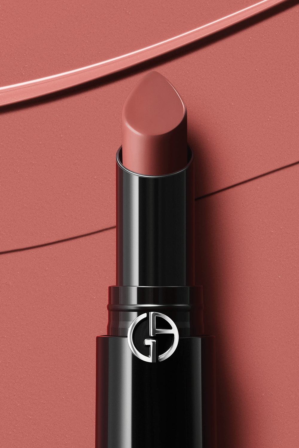 ARMANI BEAUTY שפתון עמיד ליפ פאוור במרקם קליל 107