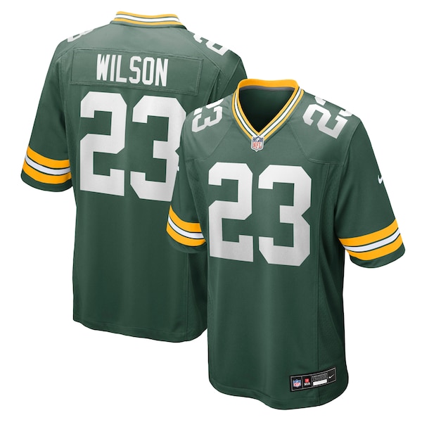 Emanuel Wilson Green Bay Packers Nike Team Game Jersey -  Green