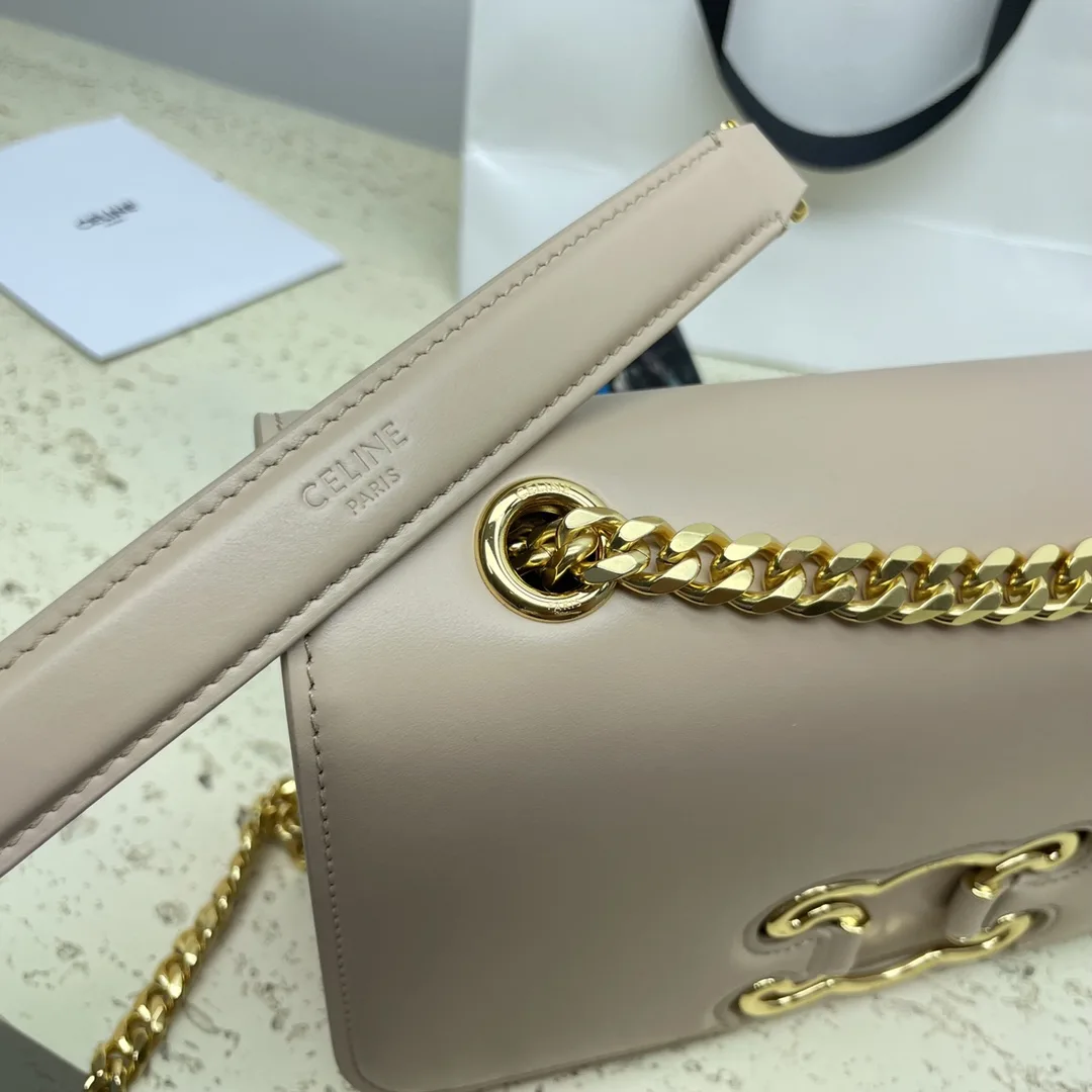 Celine Triomphe Lambskin Crossbody Bag product photo from LabelPicks