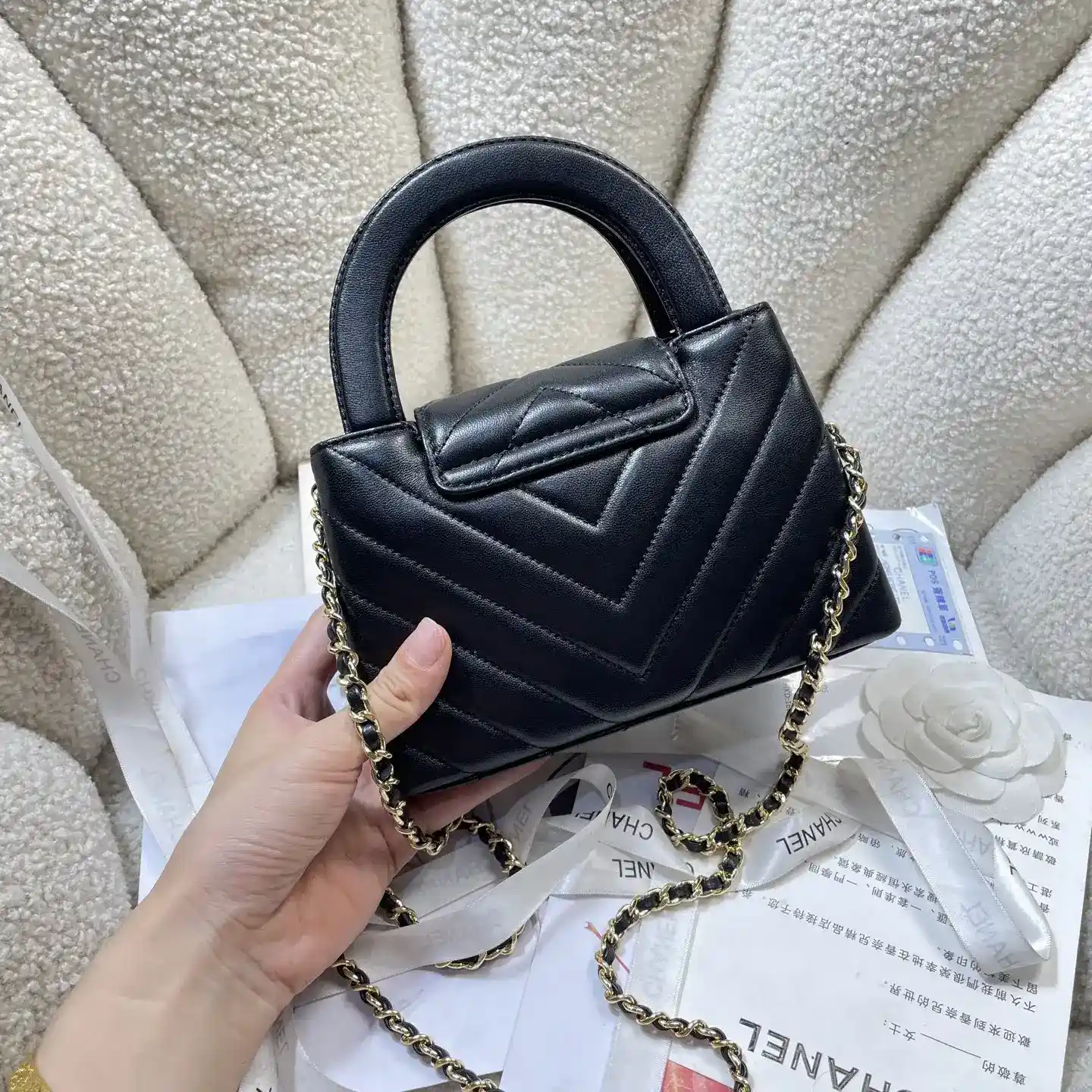 Chanel Black Top Handle Bag product photo from LabelPicks