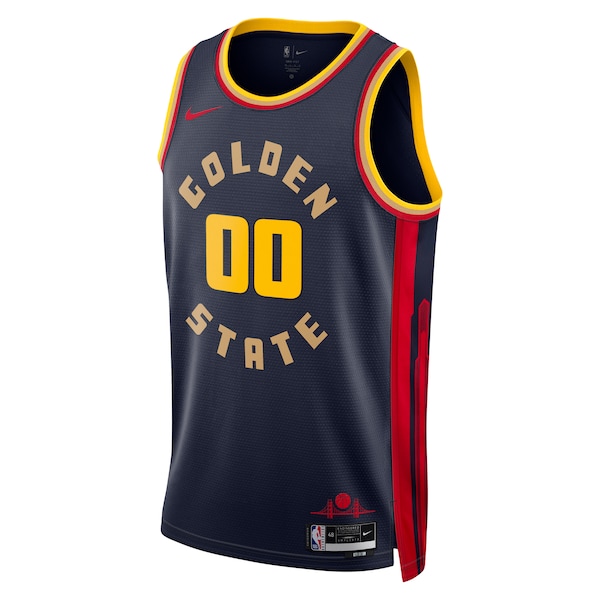 Golden State Warriors Nike Unisex 2024/25 Custom Swingman Jersey - City Edition - Navy