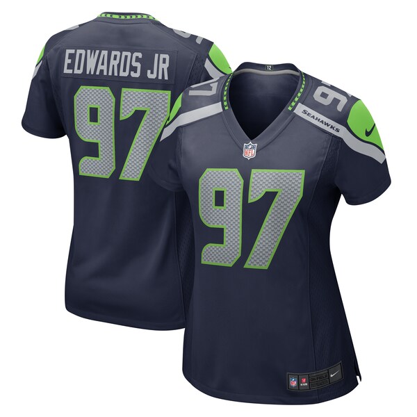 Mario Edwards Jr. Seattle Seahawks Nike Women's  Game Jersey - College Navy