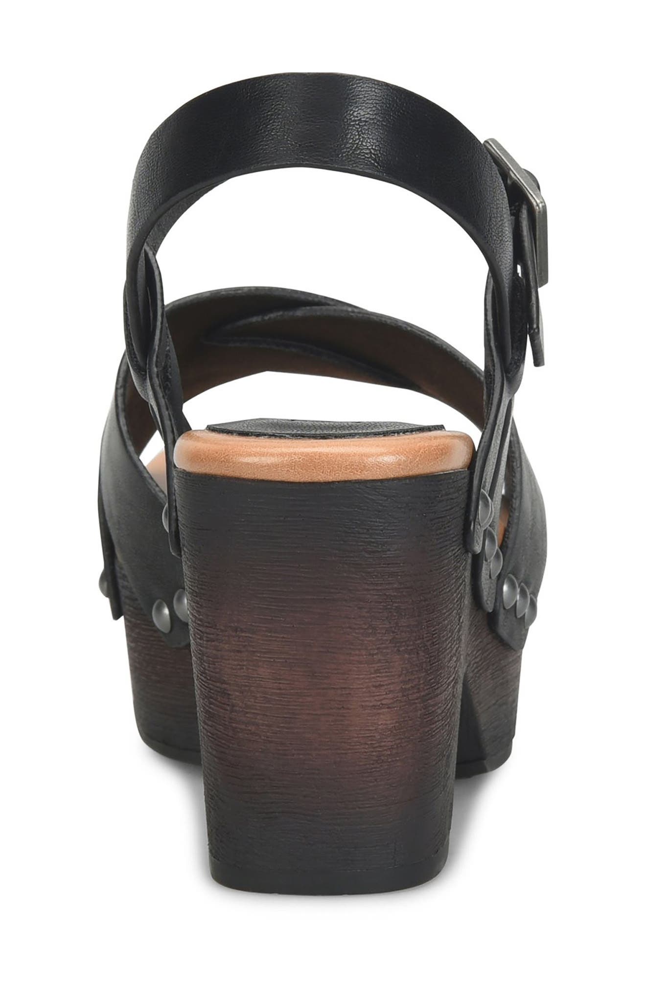 KORKS Leda Ankle Strap Platform Sandal