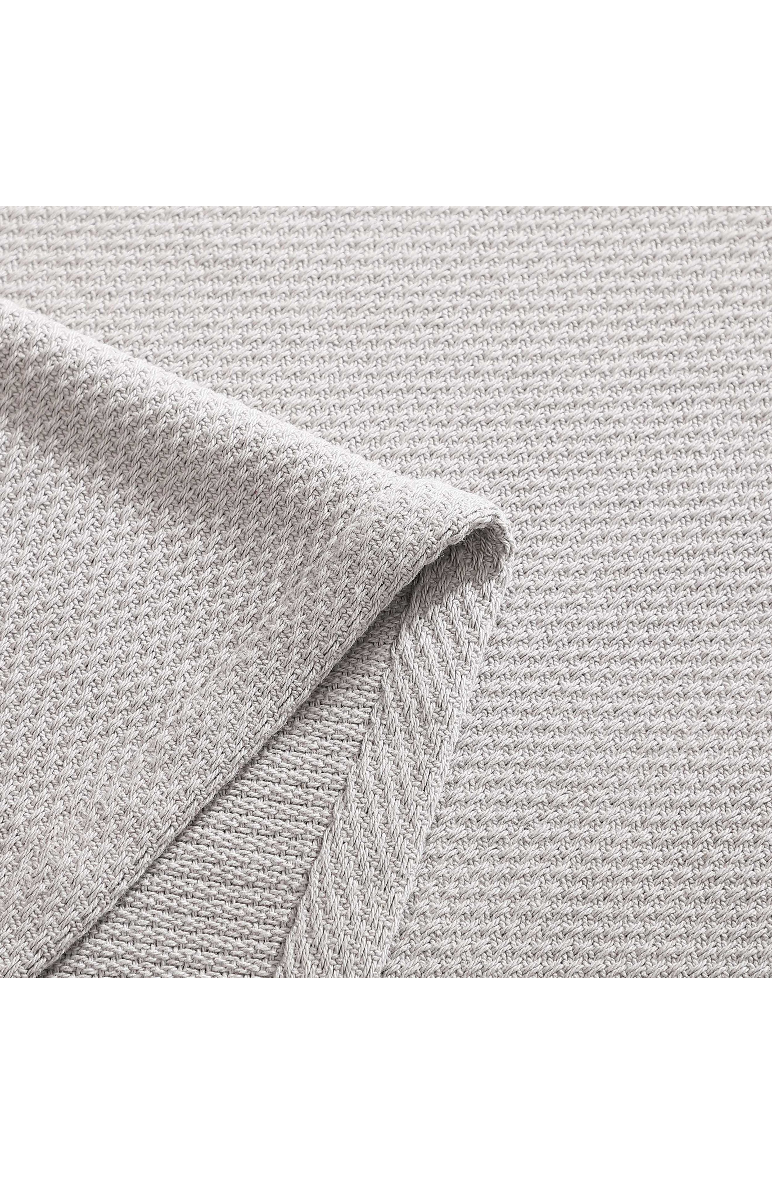 Tommy Hilfiger SOLID COTTON PIQUE BLANKET