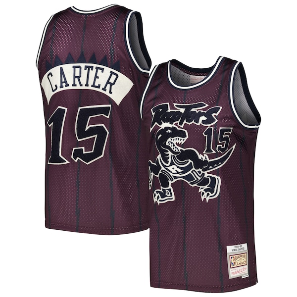 Vince Carter Toronto Raptors  Hardwood Classics Off-Court Swingman Jersey - Purple