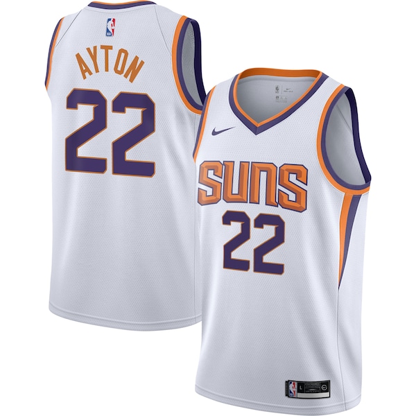 Deandre Ayton Phoenix Suns Nike Youth Swingman Jersey - Association Edition - White/Purple