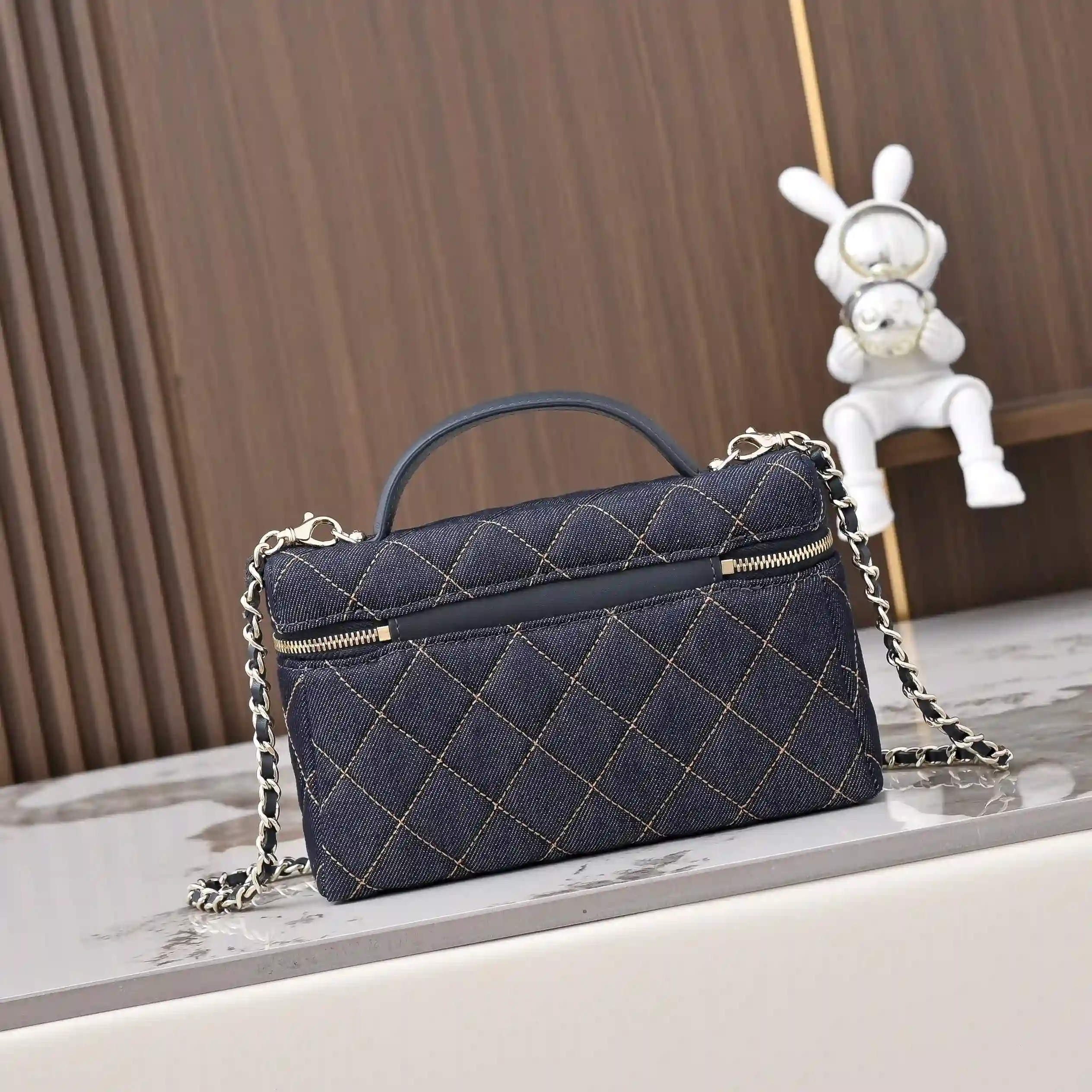 Chanel Denim Top Handle Bag product photo from LabelPicks